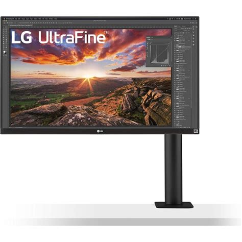 LG UltraFine 27" QHD IPS Monitor 100Hz with USB-C; 27" QHD (2560x1440) IPS Panel; sRGB 99% (CIE1931) Color Gamut; 100Hz Refresh Rate; 3-Side Virtually Borderless Design; 1x HDMI; 1x USB-C Port; Tilt Functionality; 100x100 Wall Mountable; 3 Year Carry-in warranty